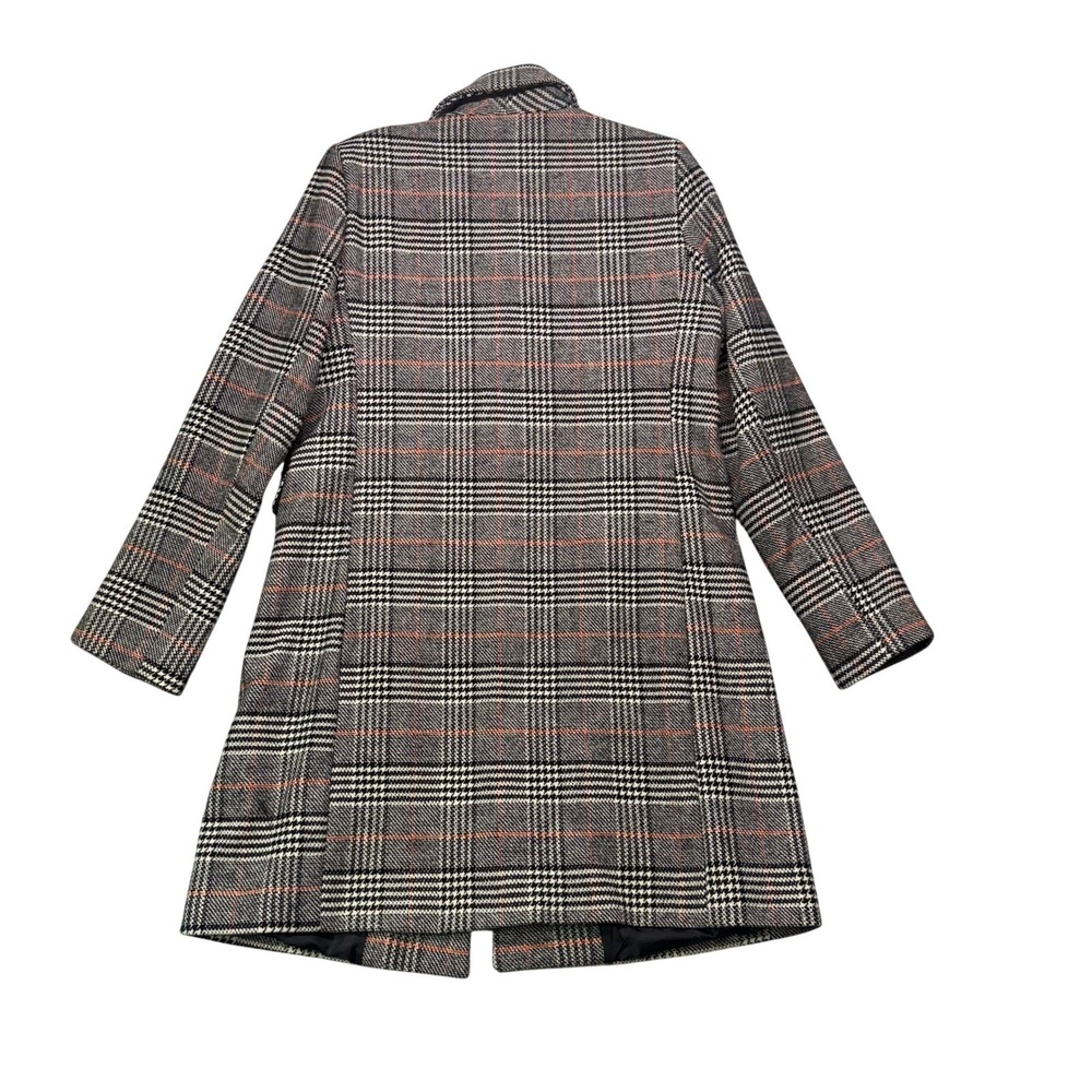 Kendall & Kylie Plaid Coat Womens M Lined| Dark Academia Heritage old money - Picture 4 of 7